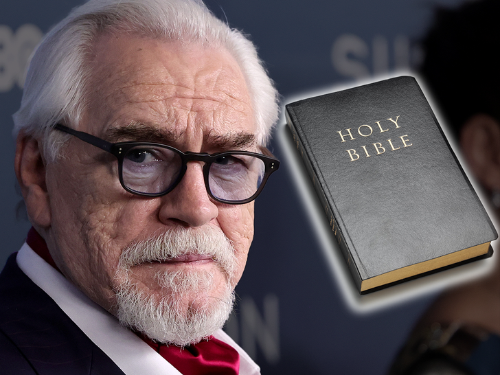 TMZ Exclusive: Brian Cox Slams the Bible as “The Worst Book Ever” and “Just Propaganda & Lies”