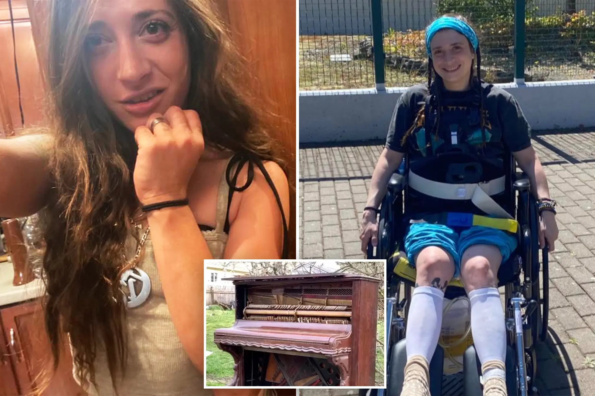 Woman Left Paralyzed After Grand Piano Accident