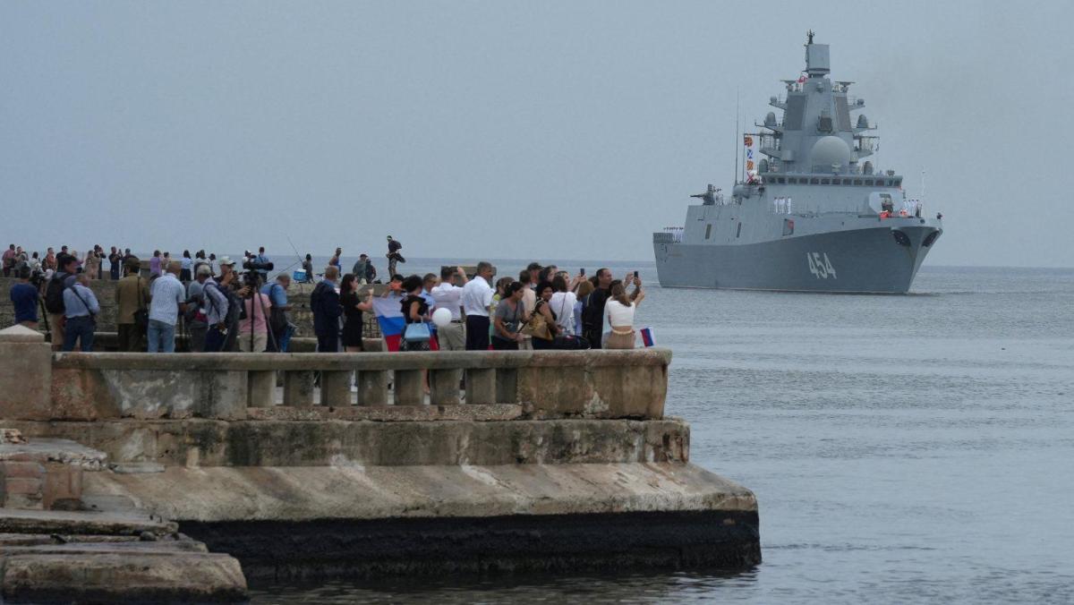 Russian Docks War-Ready Ships in Cuba, 90 Miles from USA