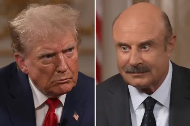 Donald Trump Talks About The Evil Forces That Control Biden in Interview With Dr. Phil