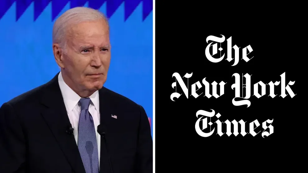 New York Times Editorial Board Tells Biden to Exit 2024 Presidential Race