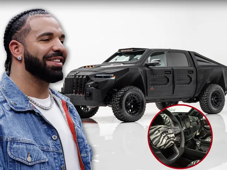 Drake Thinks the World is Ending Soon as He Buys $200K Armored Super Truck? (PHOTOS)