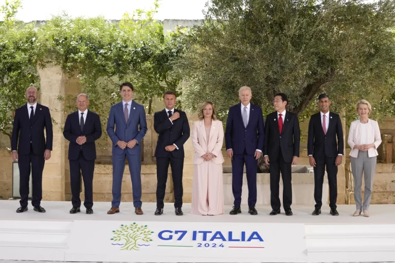 G7 Leaders Agree to Use Frozen Russian Assets for $50 Billion Ukraine Loan
