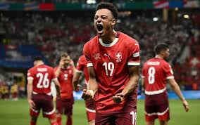 Switzerland Leads Germany 1-0 at Halftime in Euro 2024 Group A Finale