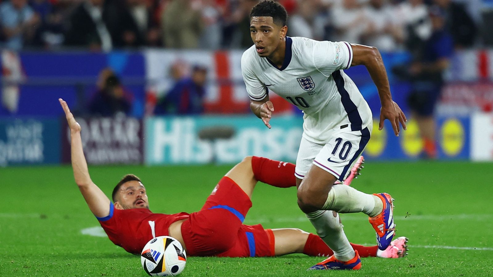 England Secure Hard-Fought 1-0 Victory Over Serbia in Euro 2024 Opener, Bellingham Shines