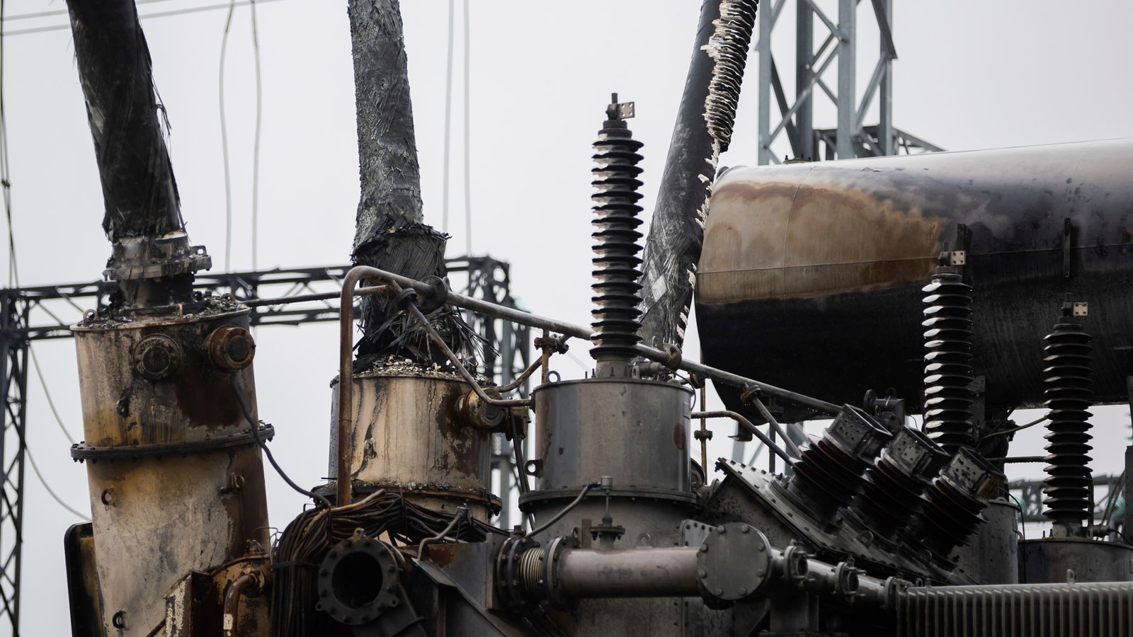 Russian Barrage of Attacks on Ukrainian Energy Infrastructure  Causes Widespread Blackouts