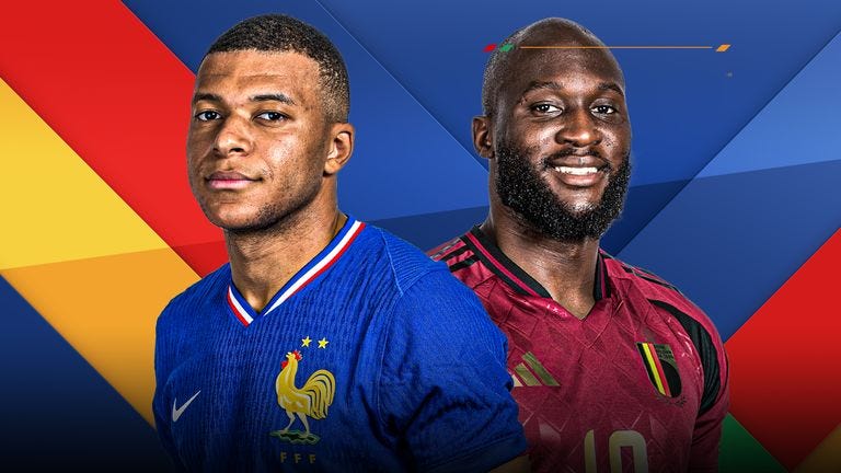 France and Belgium Clash in High-Stakes Euro 2024 Round of 16 Match