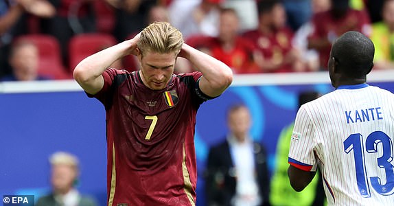 France Edges Belgium 1-0 in Tense Euro 2024 Round of 16 Clash