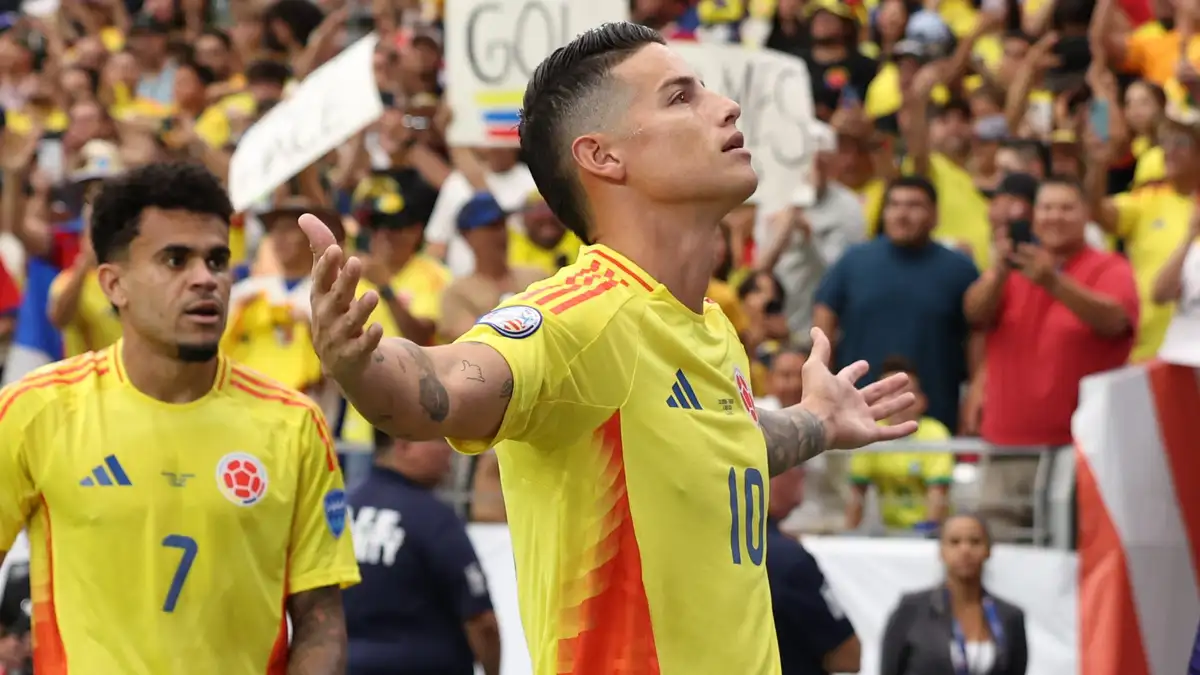 James Rodriguez Leads Colombia to Emphatic 5-0 Victory Over Panama in Copa America Quarter-Finals