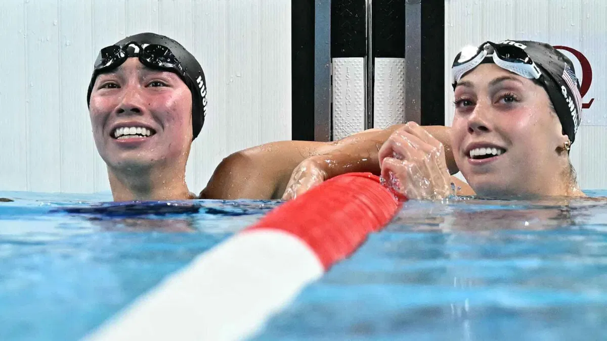 American Swimmers Huske and Walsh Clinch Gold and Silver in Olympic 100m Butterfly