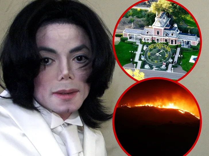 Wildfire Threatens Michael Jackson’s Iconic Neverland Ranch