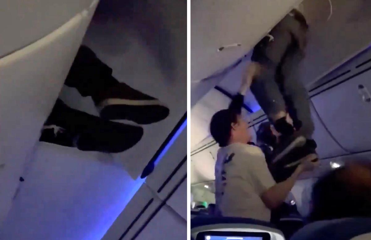 Man Stuck in Overhead Bin, 30 Injured During Severe Turbulence on Air Europa Flight