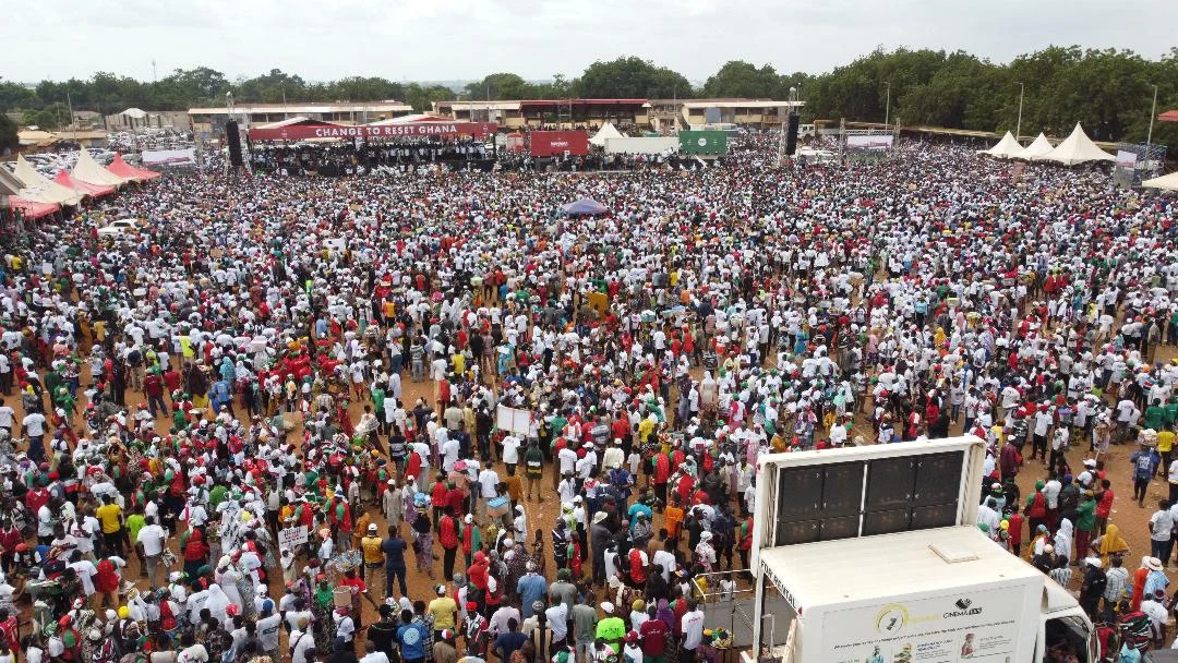 Former Ghana President John Mahama Kicks Off 2024 Election Campaign: Calls for Change in Ghana