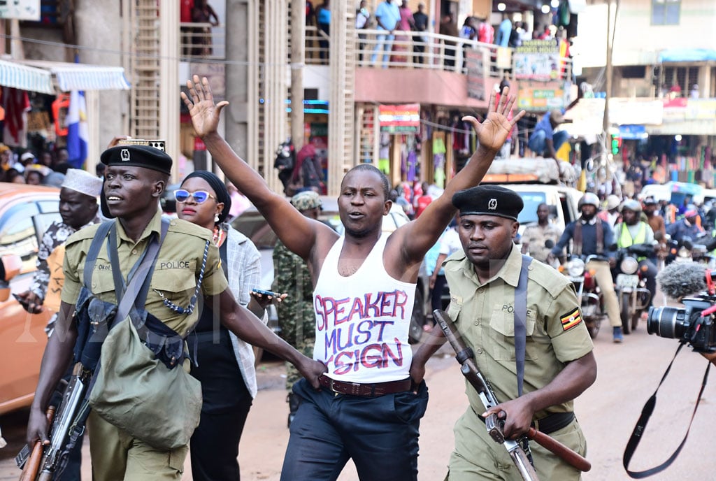 Ugandan Police Arrest Anti-Corruption Protesters Marching to Parliament