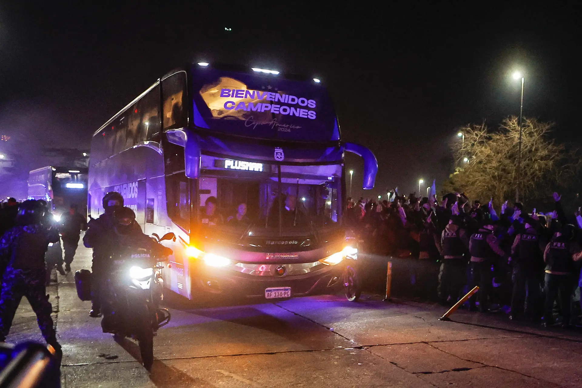 Argentina’s Copa America Champions Receive Hero’s Welcome on Return Home