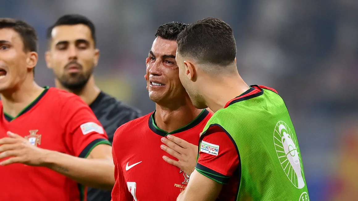 Cristiano Ronaldo Cried After Missing Penalty as Portugal Advances to Euro 2024 Quarterfinals