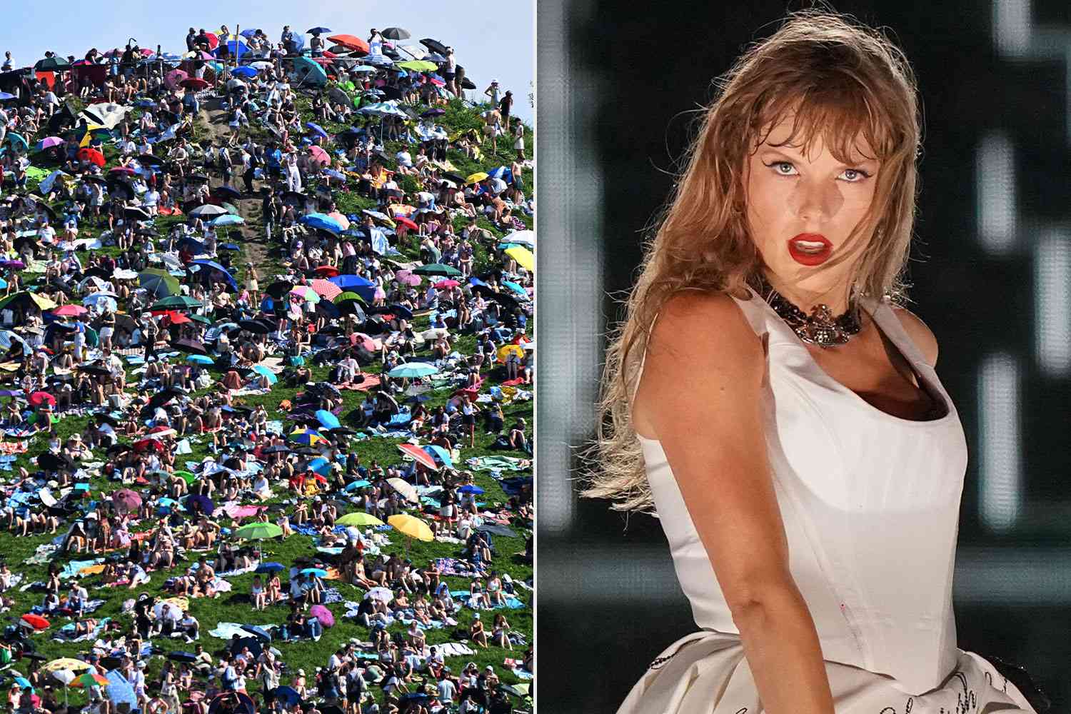 Thousands of Taylor Swift Fans Watch Concert for Free from Munich Hill