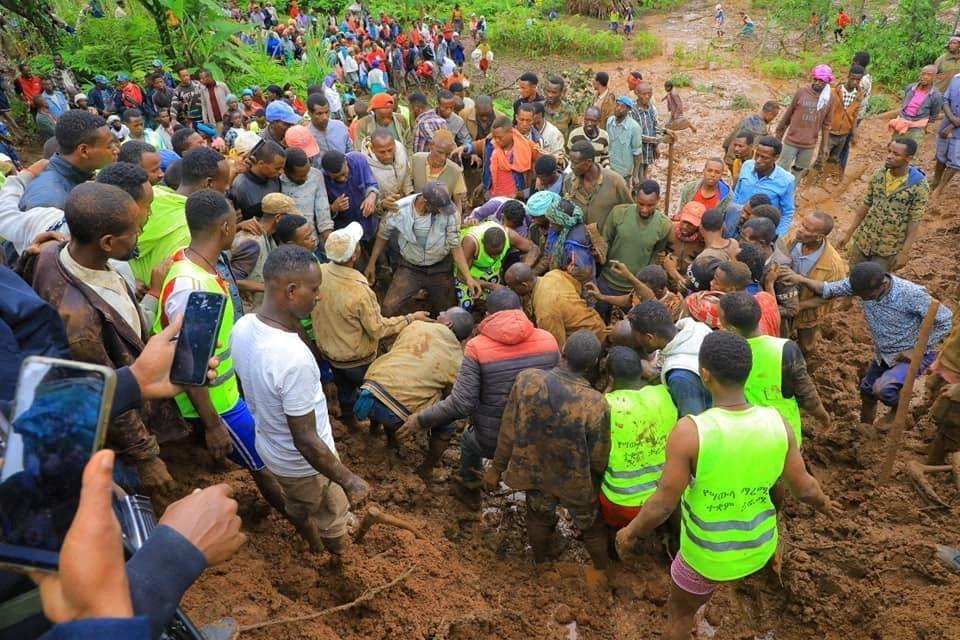 Death Toll from Ethiopia Landslides Could Jump to 500, UN Says