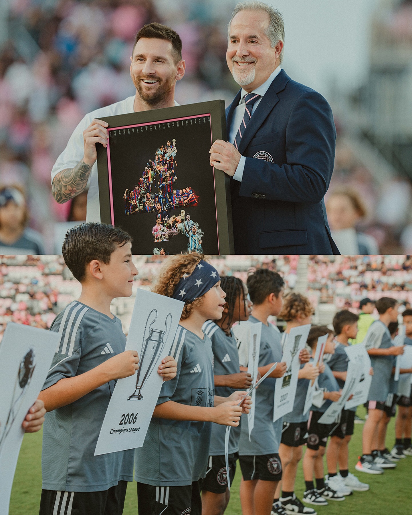 Lionel Messi Honored at Inter Miami Game Despite Ankle Injury