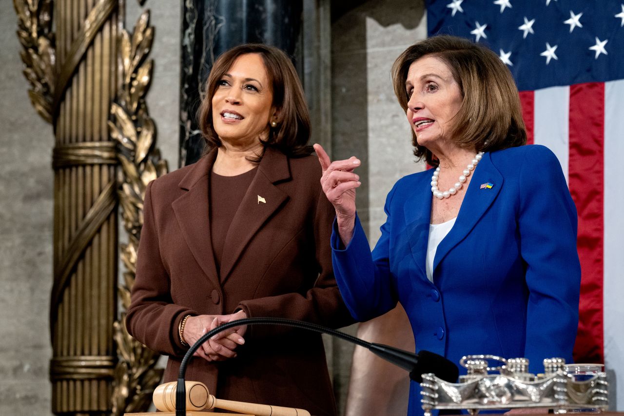 Harris Secures Pelosi’s Backing for Presidential Run as Democrats Rally Behind VP