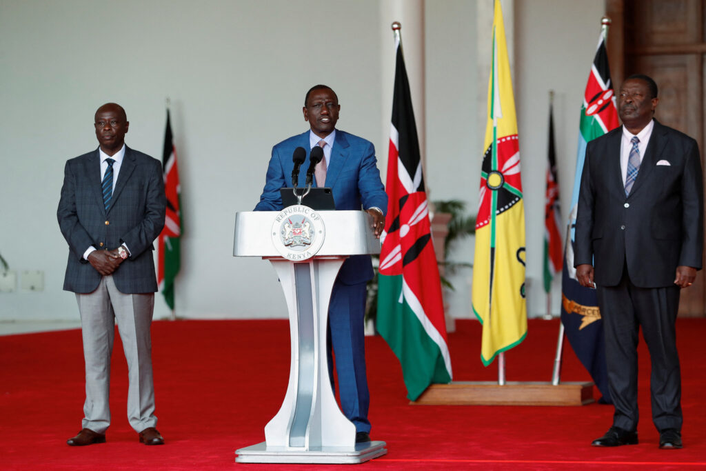 Kenya’s Ruto Retains Former Ministers in New Cabinet Appointments Amid Ongoing Protests