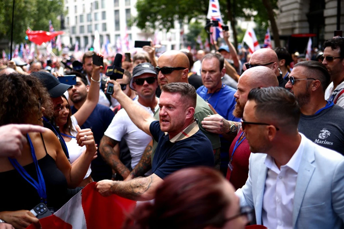 UK Police Arrest Far-Right Activist Tommy Robinson Under Anti-Terror Laws Following Film Complaint