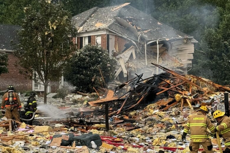 Two Dead, One Injured in Baltimore Suburb Explosion That Levels Home and Damages Neighboring Houses