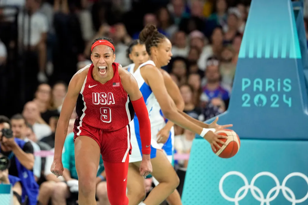 A’ja Wilson, US Women Defeat France to Win Eighth Straight Olympic Basketball Gold Medal