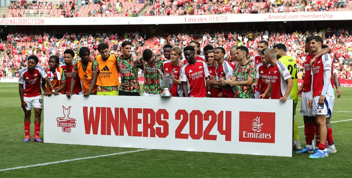 Arsenal Clinches Emirates Cup with 2-0 Victory Over Lyon