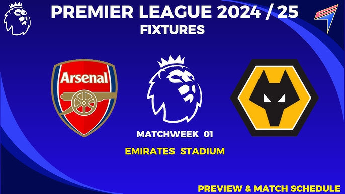 Arsenal vs Wolves: Premier League 2024/25 Season Opener Preview