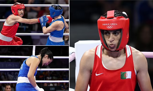 Imane Khelif of Algeria Secures Victory in Opening Olympic Boxing Match as Opponent Withdraws