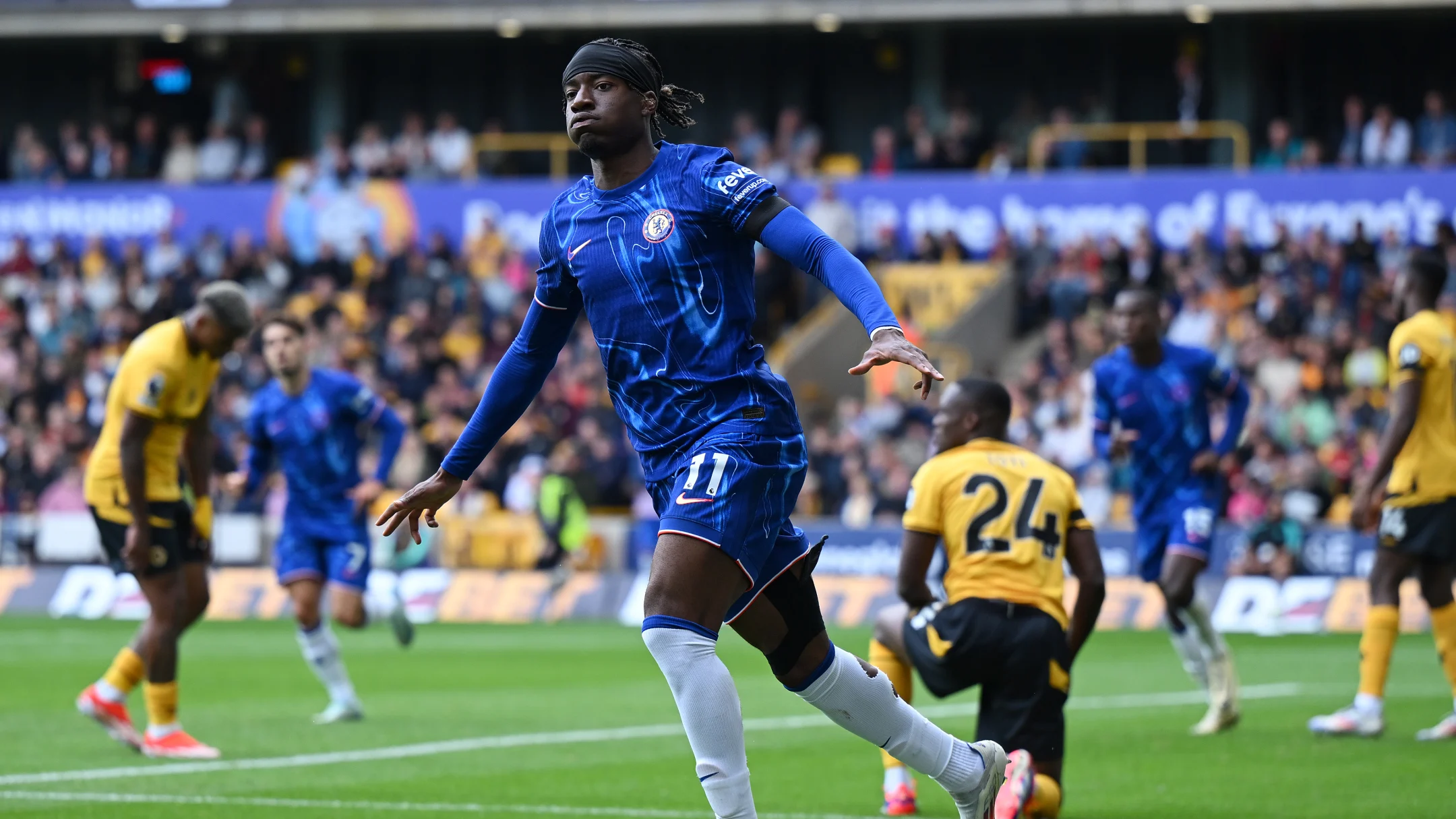 Madueke’s Hat-Trick Propels Chelsea to 6-2 Victory Over Wolves