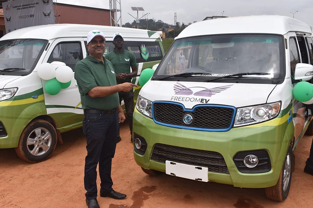 FreedomEV Launches Uganda’s First Electric Taxi, Revolutionizing Public Transport