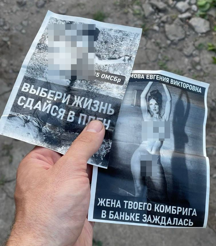 Ukraine Drops Leaflets of Nude Girls in Russia Urging Putin’s Troops to Surrender