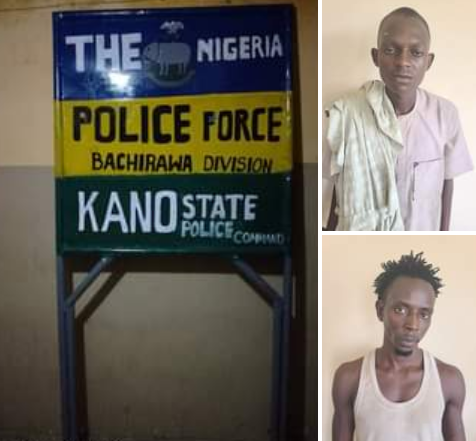 Two Suspects Arrested for Theft of Kano Police Station Sign Post in Nigeria