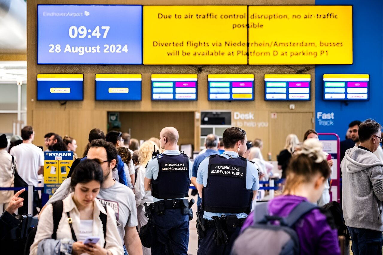 Major IT Outage in Netherlands Grounds Flights, Disrupts Emergency Services