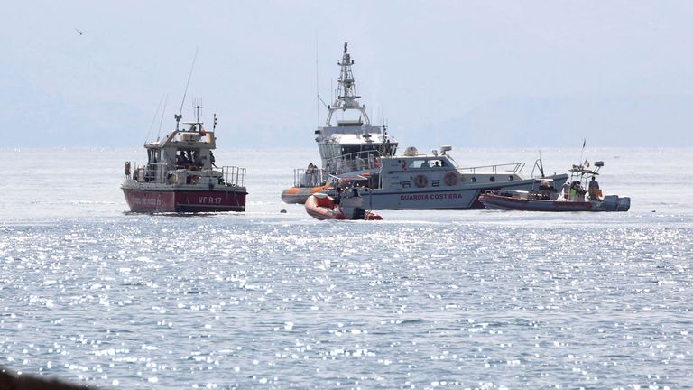 One Dead, Six Missing After Luxury Superyacht Sinks Off Sicily Coast