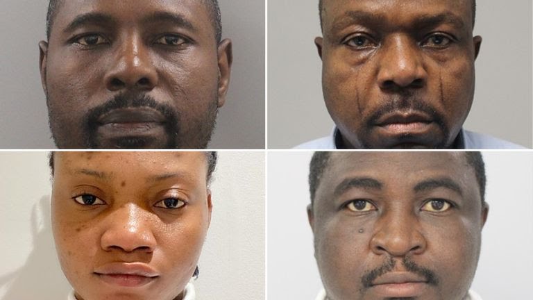 Four Nigerians Sentenced for Massive UK Marriage Certificate Fraud Scheme