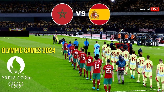 Paris Olympic Showdown: Spain and Morocco Clash in Men’s Football Semifinal Rematch