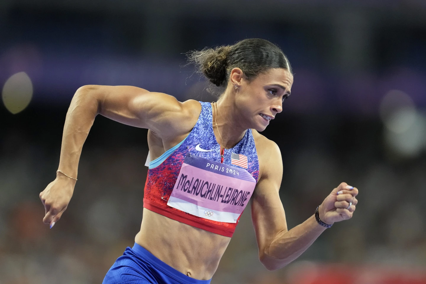 United States’ Sydney McLaughlin-Levrone Breaks Her Own World Record to Defend Olympic Title