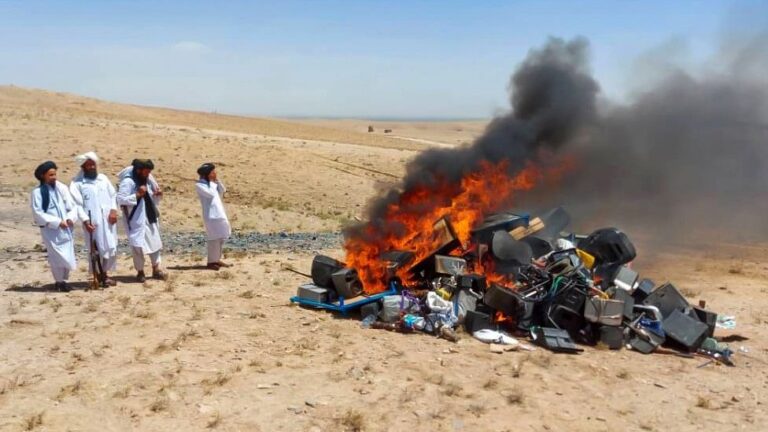 Taliban ‘Reforms’ Lead to Destruction of 21,000 Musical Instruments in Afghanistan