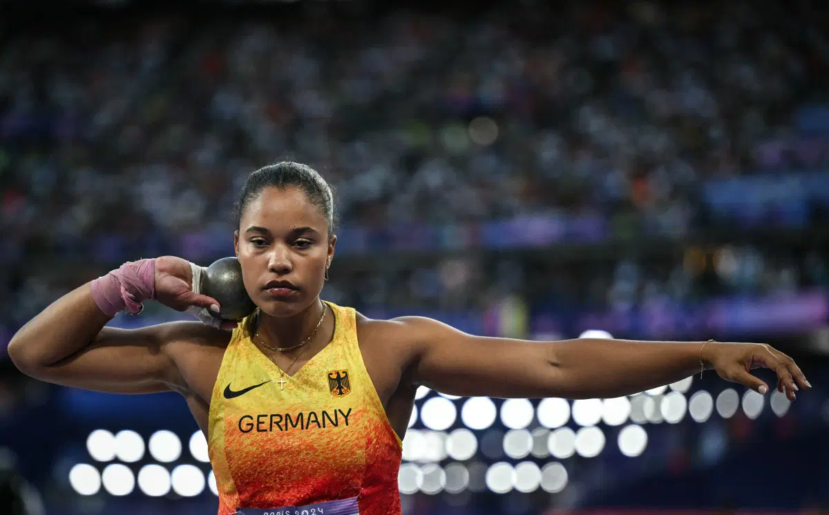 Germany’s Yamisi Ogunleye Wins Gold in Women’s Shot Put at Paris Olympics