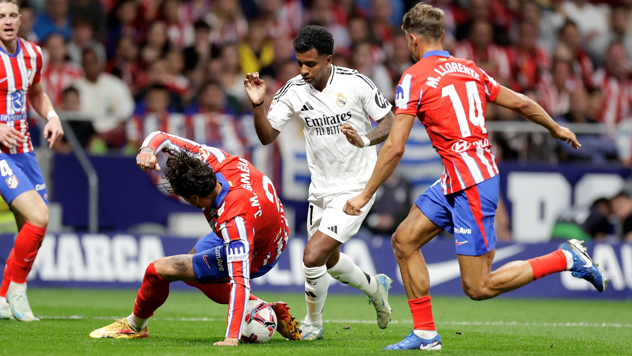 Atletico Madrid vs Real Madrid Match Suspended Due to Crowd Trouble