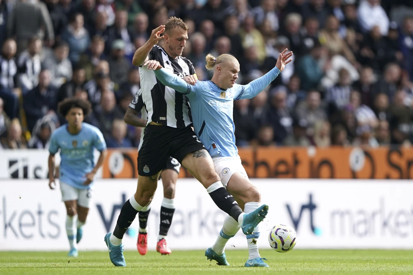 Haaland Scoreless as Man City Held to 1-1 Draw at Newcastle