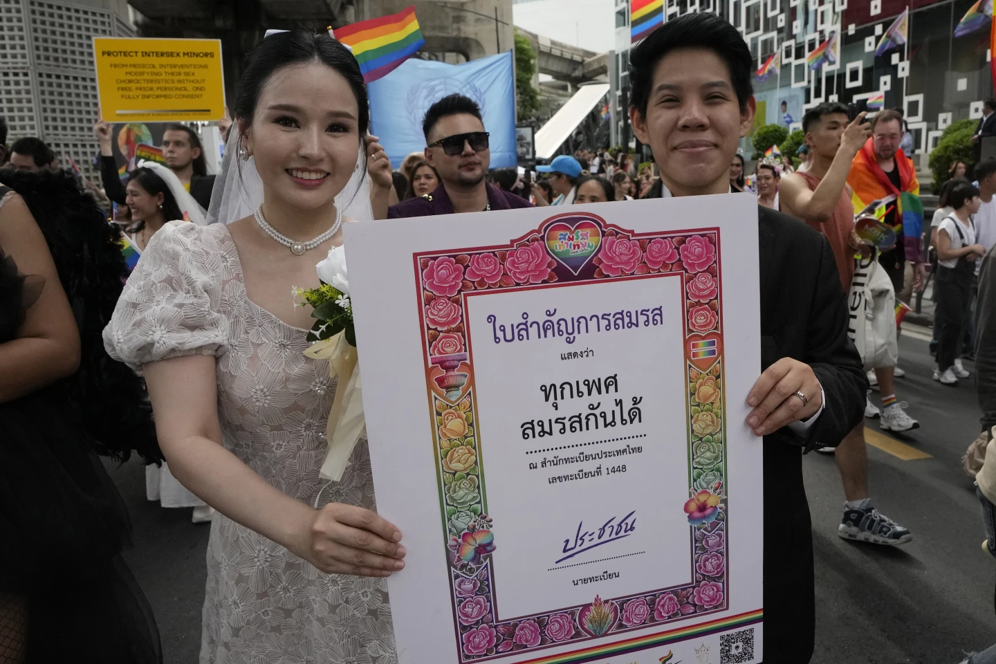 Thailand Legalizes Same-Sex Marriage, Effective January 2024