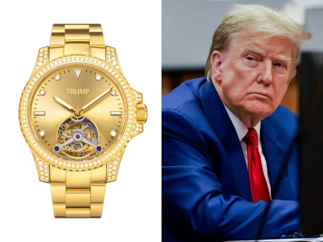 Trump Launches $100,000 Diamond-Encrusted Watches Amid Presidential Campaign