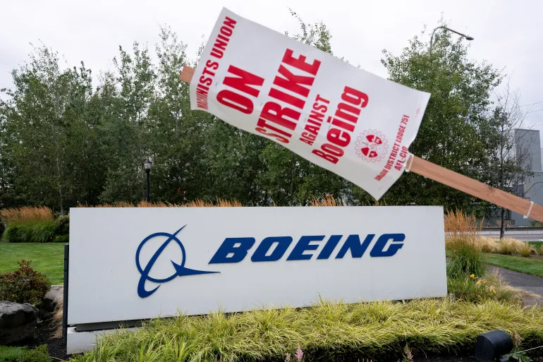 Boeing Freezes Hiring, Considers Furloughs as Strike Continues