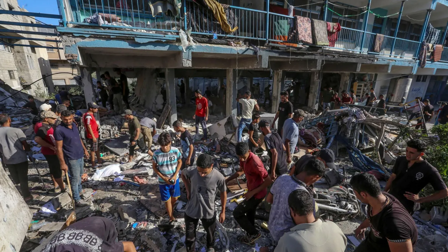 Israeli Airstrike on Gaza School Kills at Least 14, UN Condemns Attack