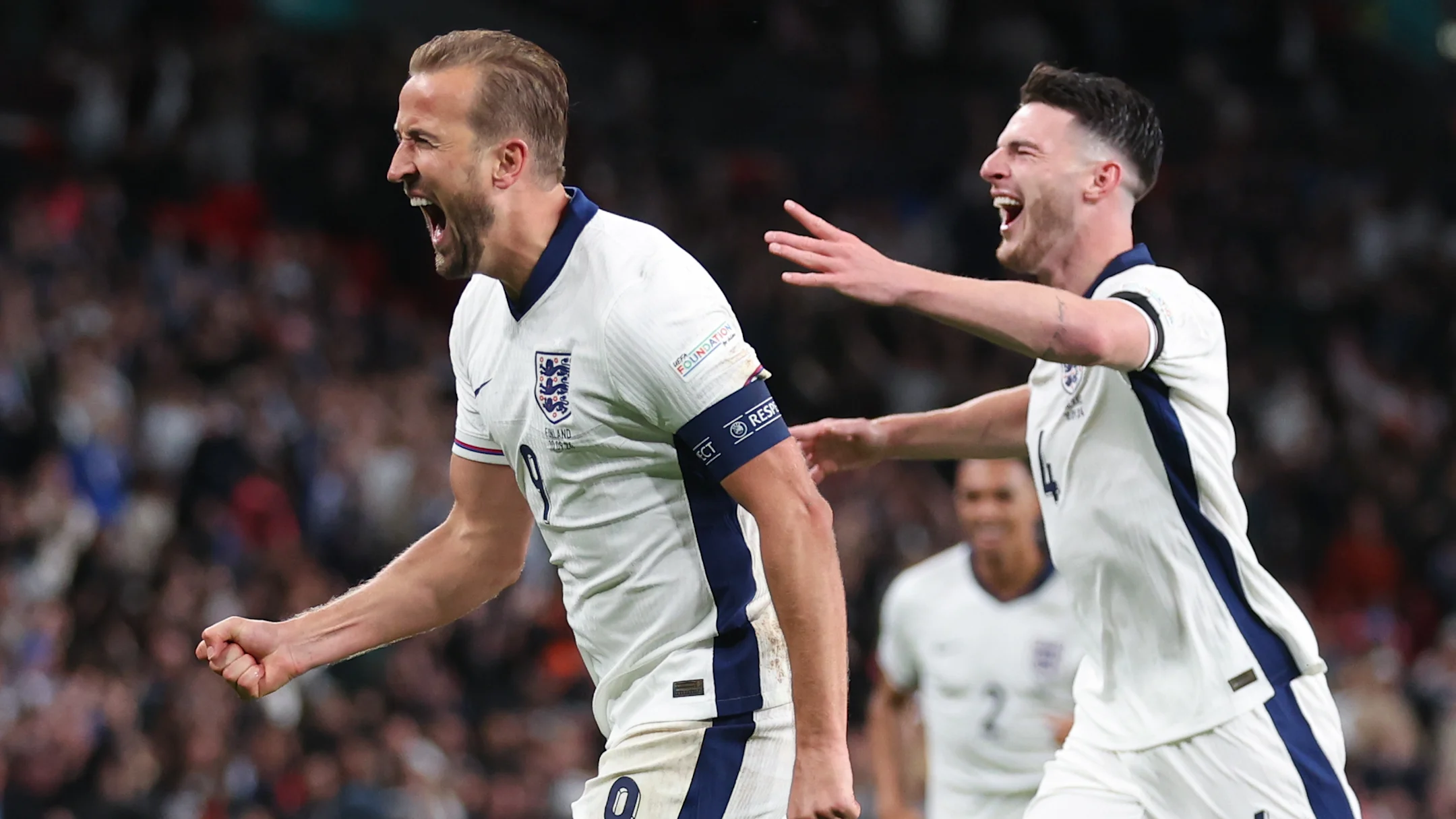 Kane Nets Brace on 100th Cap as England Defeat Finland 2-0 in Nations League