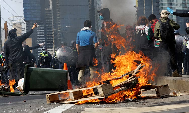 Dozens Arrested as Anti-War Protesters Clash with Police at Melbourne Defense Expo